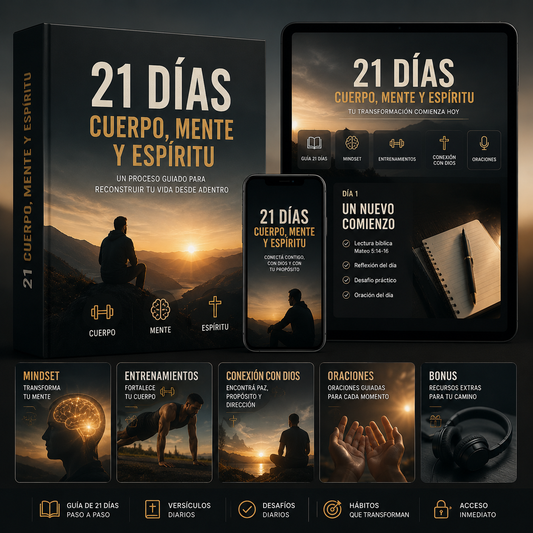 21 DÍAS — CUERPO, MENTE Y ESPÍRITU